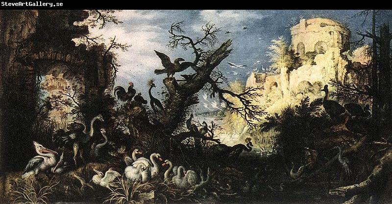 Roelant Savery Landscape with Birds